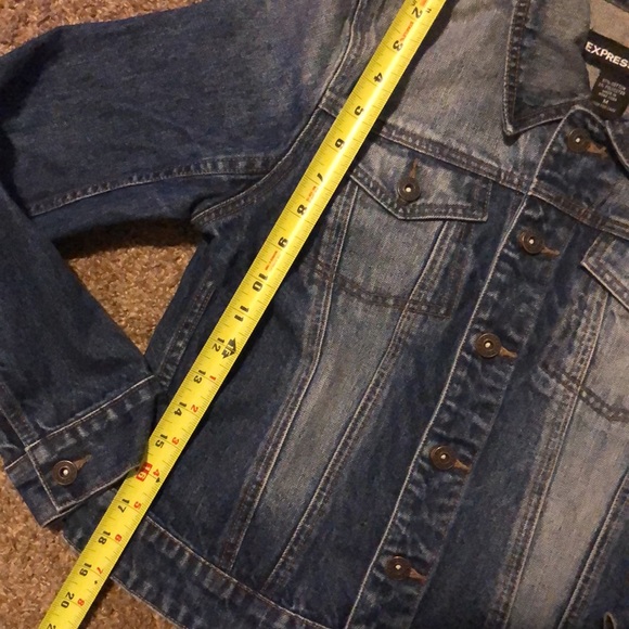 STONEWASHED BUTTON DOWN EXPRESS JEAN JACKET - Picture 4 of 6